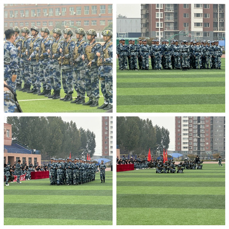 保定理工学院//艺术学院//队列会操展雄姿，英姿飒爽致青春！