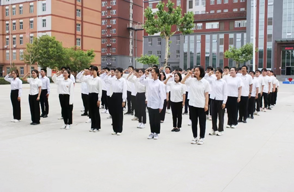 保定理工学院‖管理学院‖重温入党誓词,勇担时代使命——我院全体师生党员重温入党誓词庆祝党的102岁生日