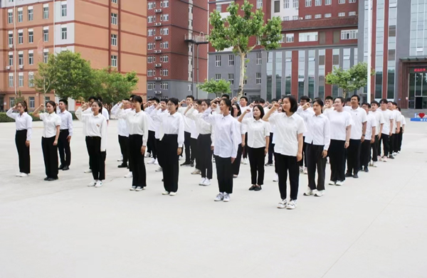 保定理工学院‖管理学院‖重温入党誓词，勇担时代使命——我院全体师生党员重温入党誓词庆祝党的102岁生日