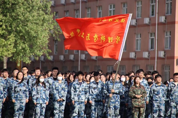 学风建设｜保定理工学院｜管理学院｜队列会操展雄姿，素质养成促学风