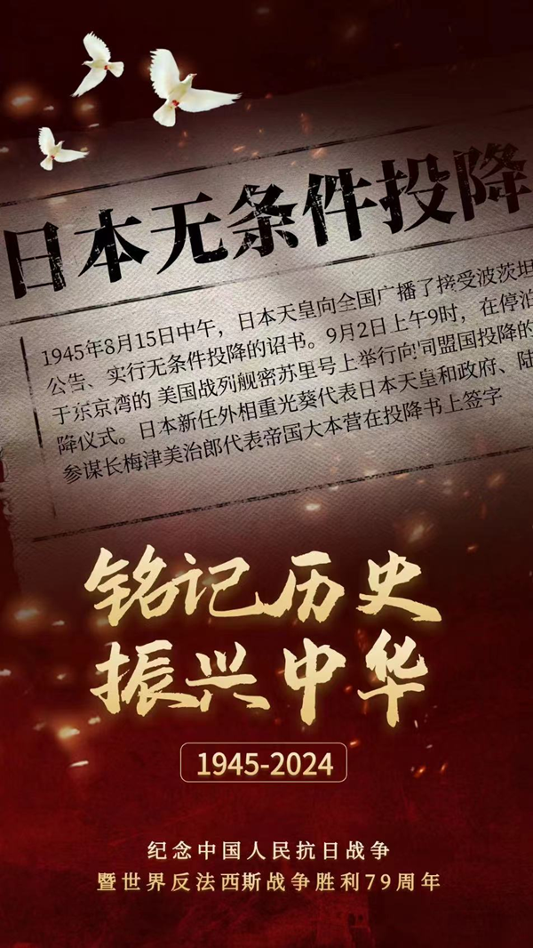 抗战胜利79周年|保定理工学院|管理学院|铭记历史，携手新生共筑未来