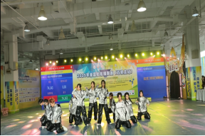 保定理工学院在2025年全国啦啦操联赛（石家庄站）斩获佳绩