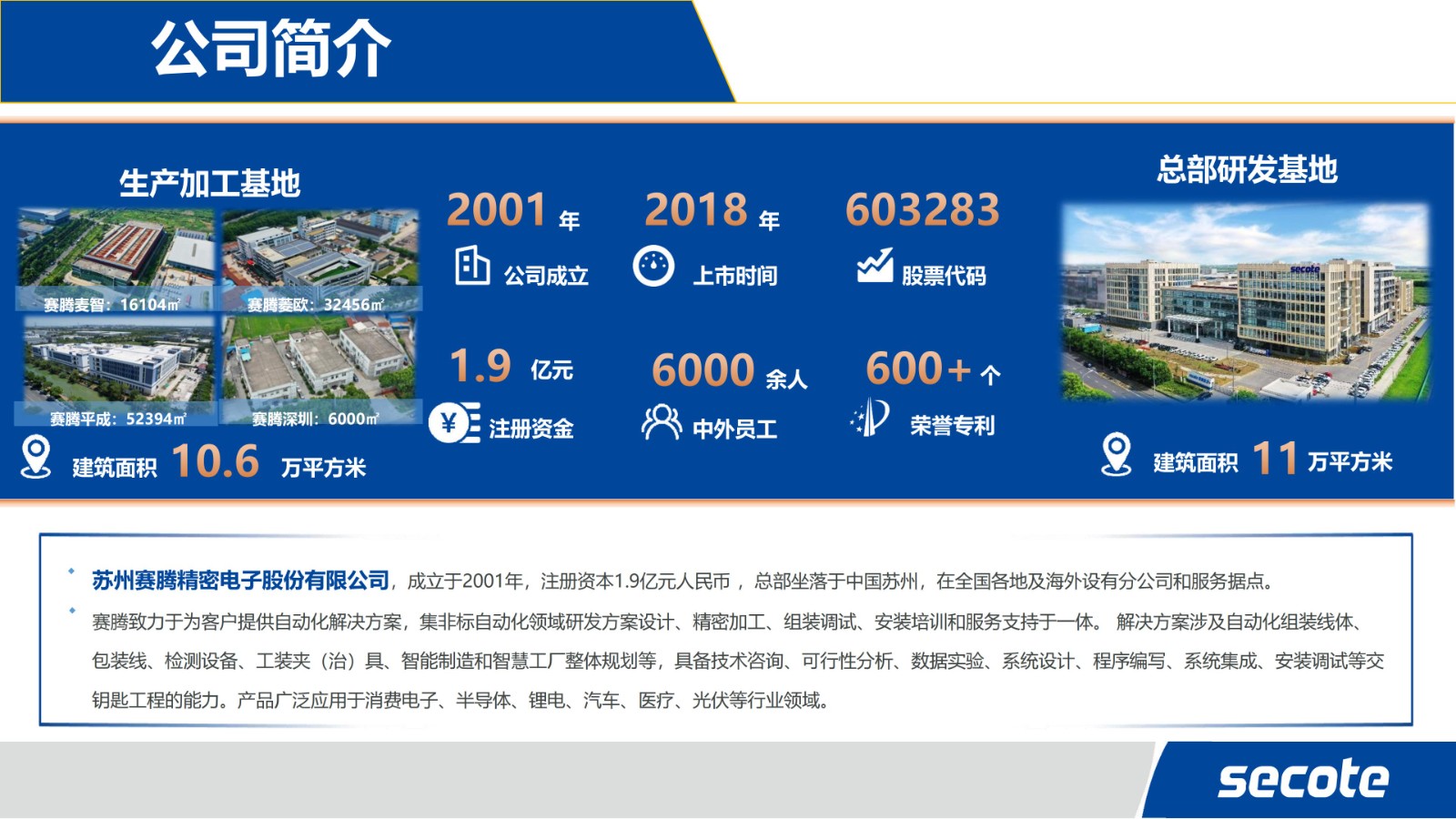 企业招聘 | 苏州赛腾