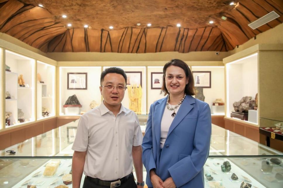 深化国际交流合作 共赏学子设计风采——塞浦路斯那波勒斯大学及驻华大使代表团到访保定理工学院参观毕业设计作品展