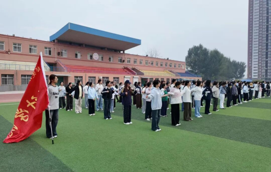 迎着晨光奔跑，共赴青春山海——会计学院跑操纪实(一）